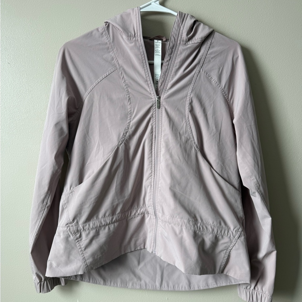 Lululemon Athletica Soft Pink Hooded Jacket